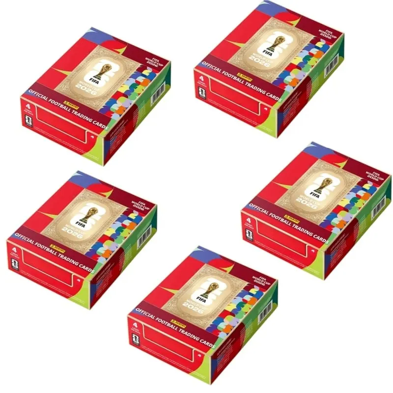 Panini 2026 World Cup Football Collectible Card Messi Cristiano Ronaldo Mercural Merchandise CollectorEdition Card Gift