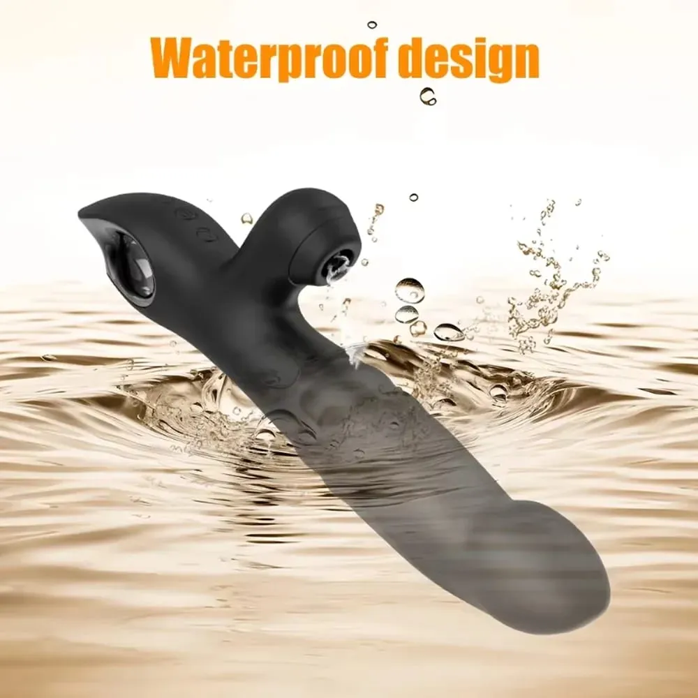 Female Clitoris Sucker Rabbit Vibrator Vibrating Sucking Swing Vagina G Spot Vibrator Masturbator Dildo Massager Adult Sex Toys — image 6