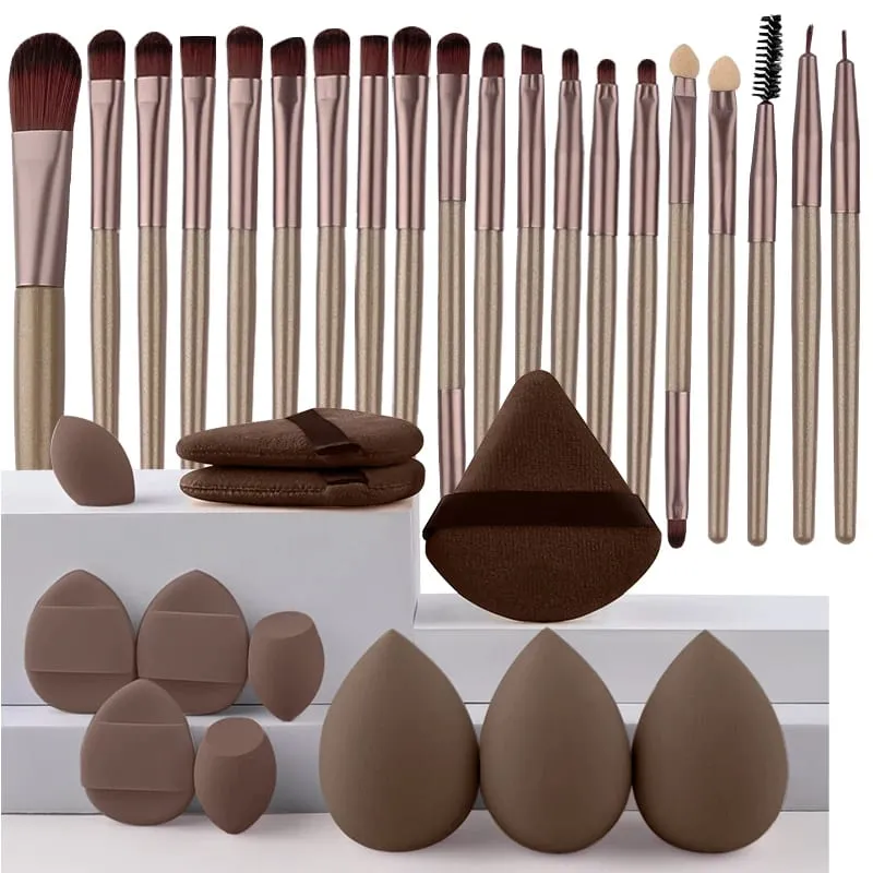 20PCS Detail Makeup Brushes Kit Soft Bristles Concealer Eyeliner Brush Eyeshadow Shader Brush Facial Cosmetic Beauty Tools — image 16