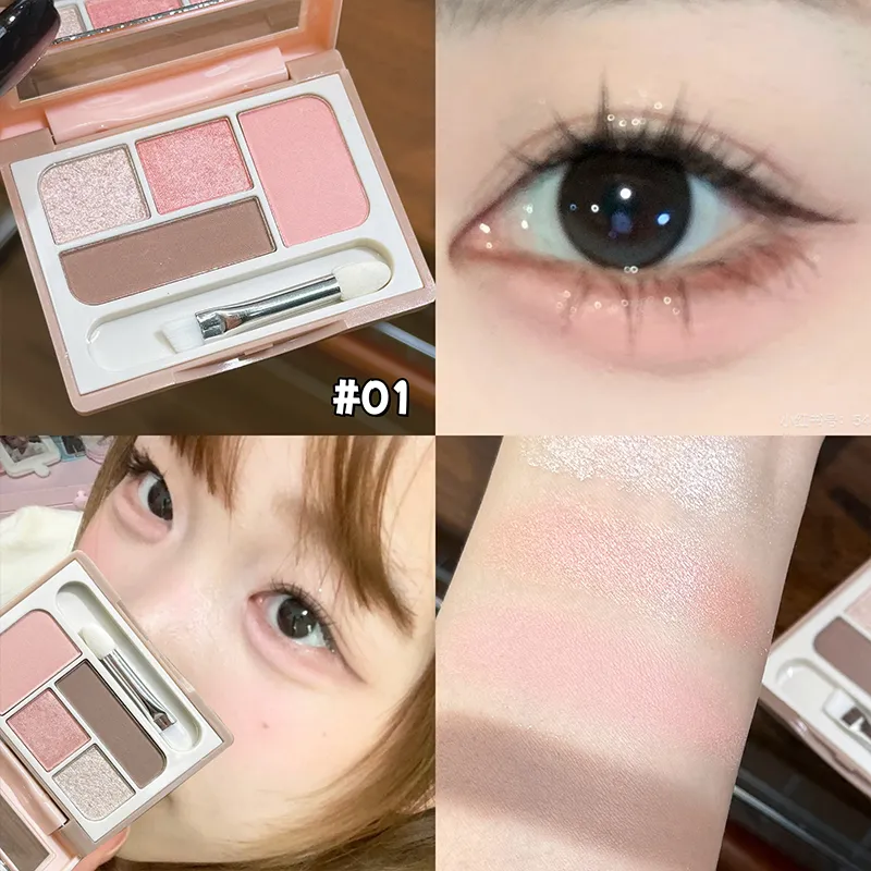 ART VALUE Pearlescent Eyeshadow Palette Makeup Lasting Glitter Matte Eye Shadow Shimmer Contouring Highlight Shadow Cosmetics — image 4