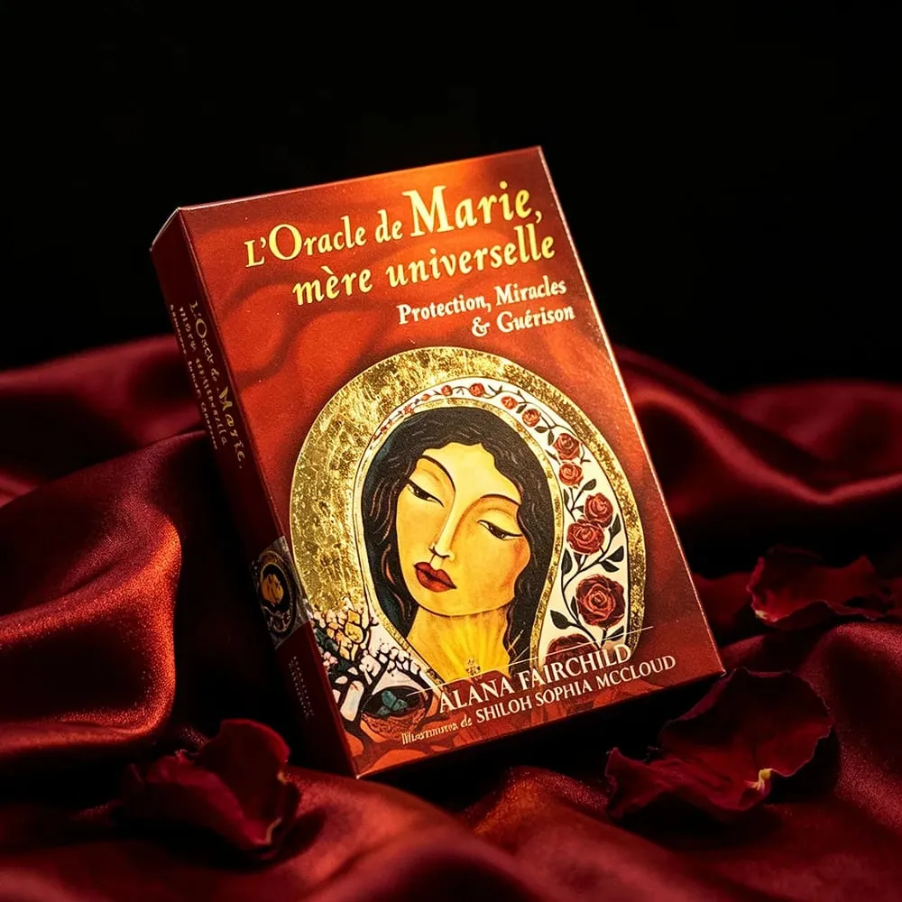 L'Oracle De Marie Mère Universelle Oracle Cards 44 Card Divine Mother Guidance Deck Spiritual Meditation Divination Board Games