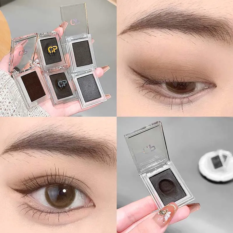 Single Eyeshadow & Eyeliner Cream High Pigment Reddish Brown Tint Eyeliner Long Lasting Waterproof Shimmer Eyeshadow Eye Makeup
