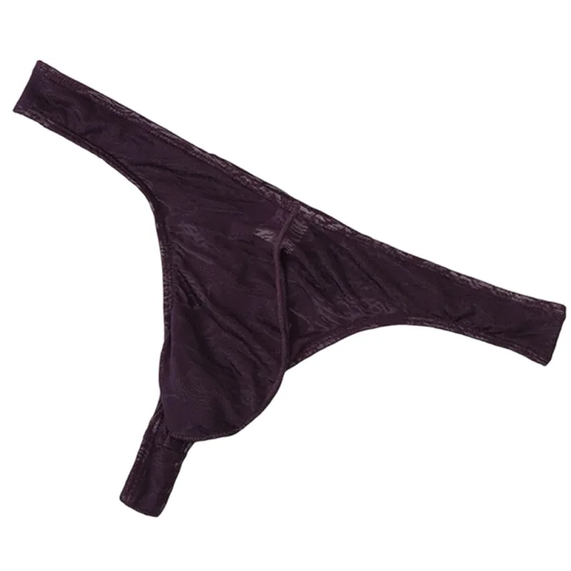 Homens rendas jacquard g-string roupa interior alta elástico grande bolsa tanga calcinha sexy gays erótico t-back cuecas