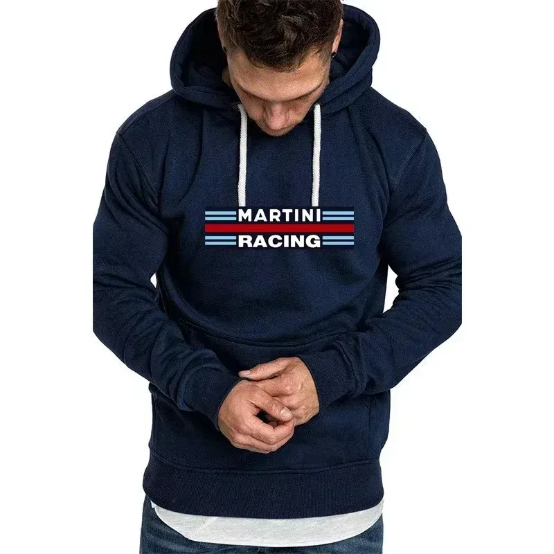 Men's Hoodies Martini Racing Print Unisex Hooded Fleece Sweatshirt Pullover Jacket Casual High Quality Streetwear Fashion Trends — image 8