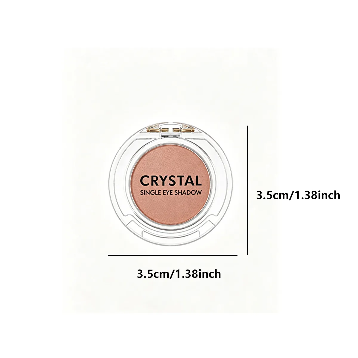Crystal Single Eye Shadow Silky Smooth Eye Powder Long Lasting Eye Color Buildable Color Korean Cosmetic Korean Makeup