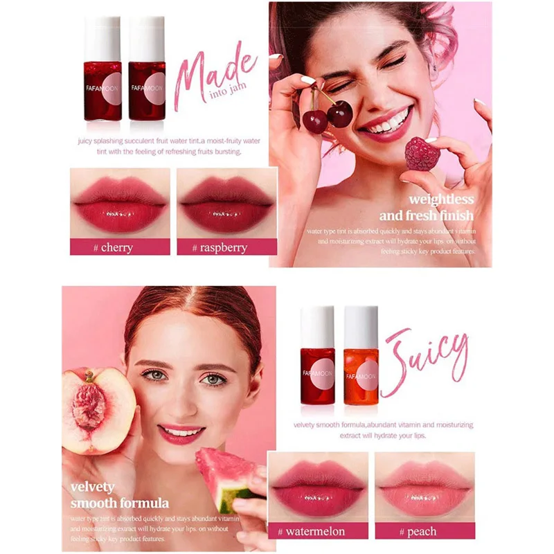 Mini brillant à lèvres hydratant, teinte liquide à l'eau, miroir, glaçure à lèvres longue durée, imperméable, rouge à lèvres, rouge à lèvres, cosmétique