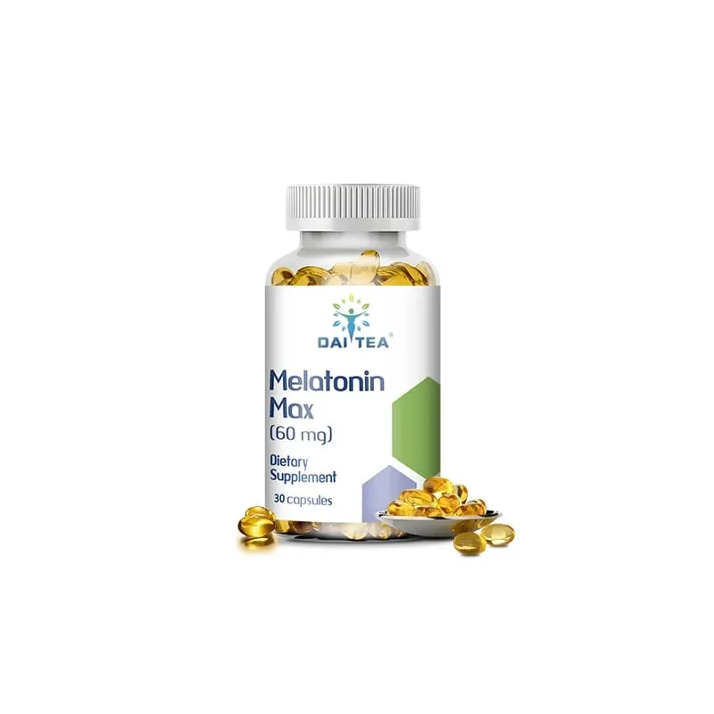 Capsules de mélatonine, complément alimentaire, soulage l'insomnie, aide à améliorer la qualité du sommeil, réduit le temps de réveil, aide à dormir profondément — image 8