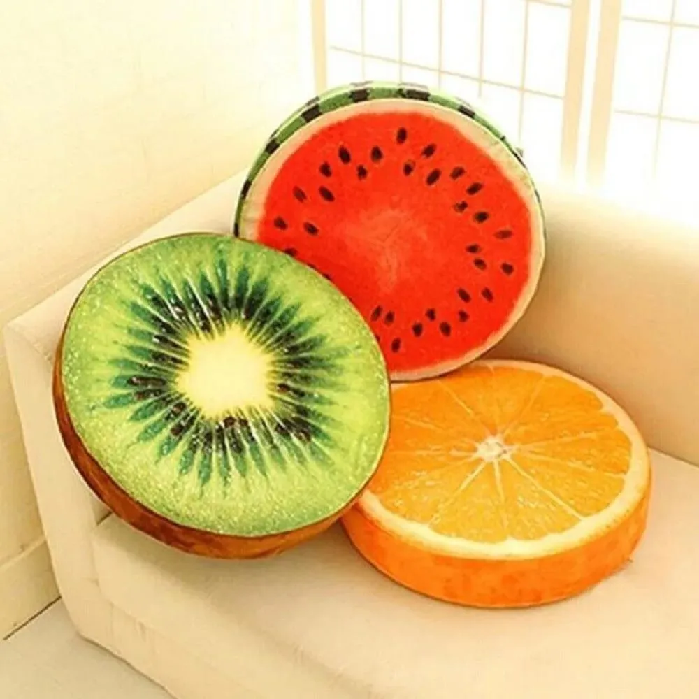 Soft Kindergarten Garden Dining Outdoor Sofa Pillow Round Pillow Seat Pads Chair Cushions Fruit Seat Pads