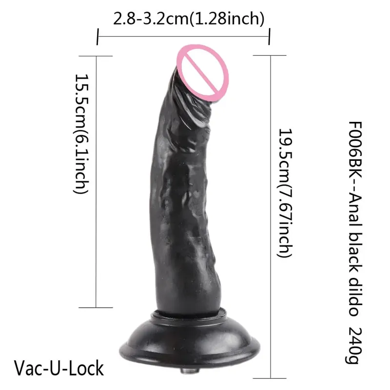 38 Noiseless Premium Sex Machine Attachments VAC-U-Lock Dildo Attraction Cup Female Sex Machine Sex Products