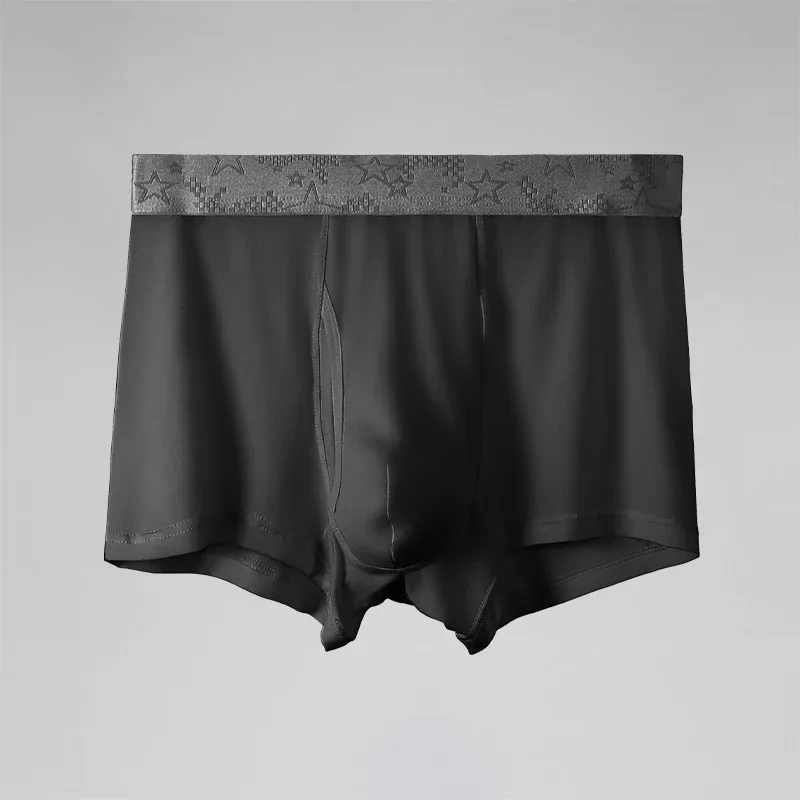 Roupa íntima masculina, cuecas boxer masculinas, cuecas para meninos, cuecas boxer jovens confortáveis ​​e respiráveis, shorts de tamanho grande