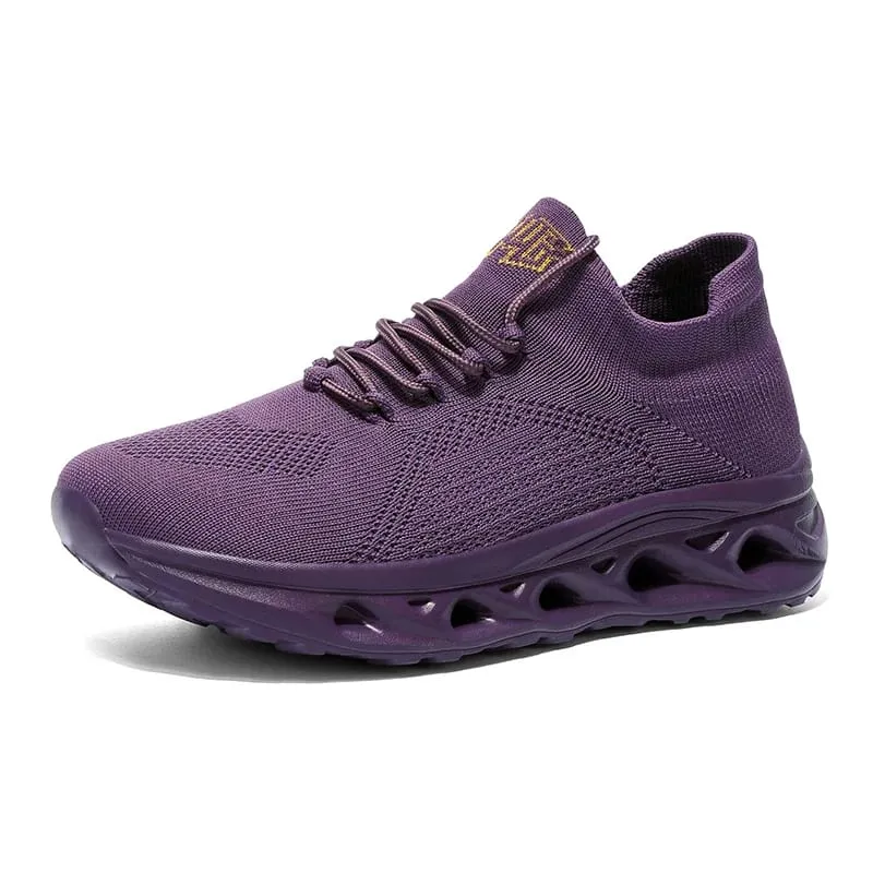 Men's Lightweight Mesh Breathable Walking Shoes Height Increasing Thick Soled Casual Outdoor Running Shoes — image 8