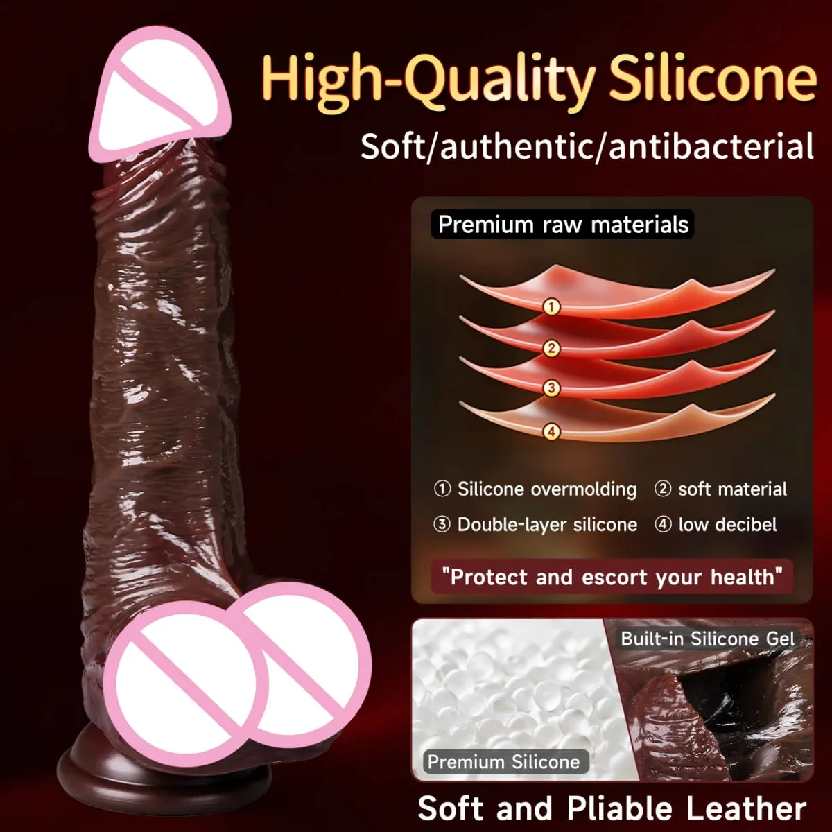 Realistic Sliding Foreskin Dildo for Women Testicles Penis Sexy Adult Strapon Dildos Masturbator Big Dick Anal Plug 18+ Sex Toys