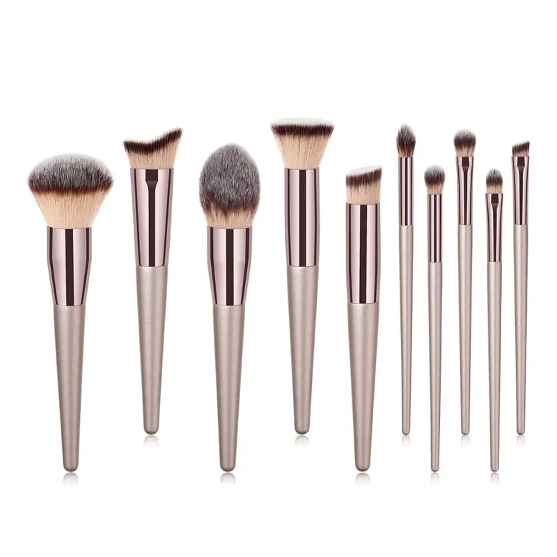 1-14pcs Makeup Brushes Tools Set Make Up Brush Tools Kits for Eyeshadow Eyeliner Cosmetics Brushes Maquiagem Soft Skin-Friendly