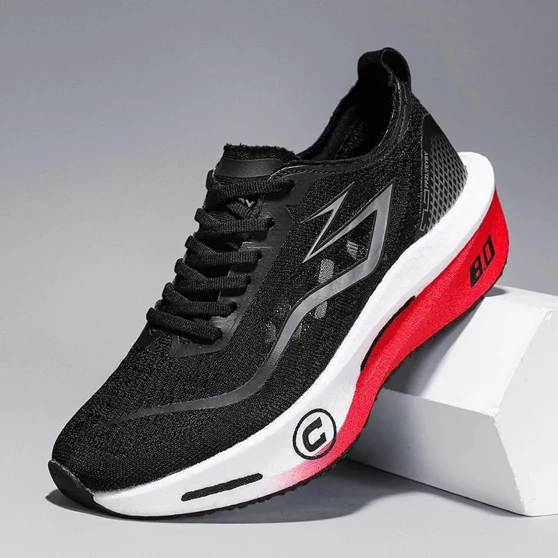 Men Running Shoes Carbon Board Marathon Sports Speciality Lightweight Men's Comfortable Walking Athletic Sneakers Male Autumn