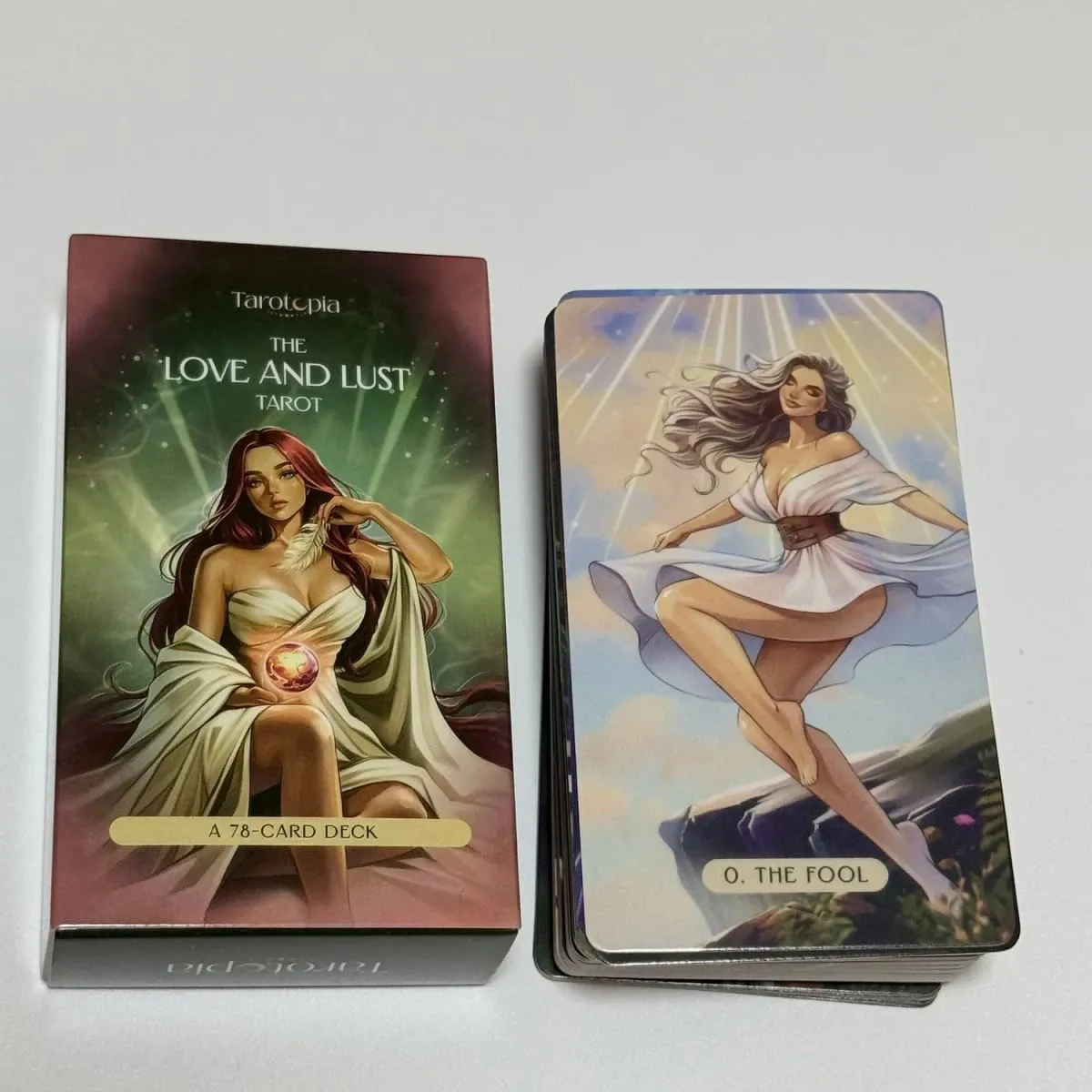 The Love and Lust Tarot English Version 78-Card Deck for Passion Intimacy & Soulful Love Readings 10.3*6cm — image 3