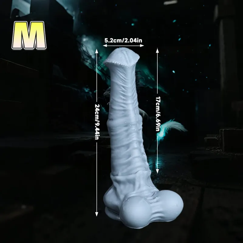 Horse Dildo Sex Toy Monster Silicone Penis Animal Dildos Vaginal Anal Dick Masturbator Butt Plug Cock Women Men Adult Supplies