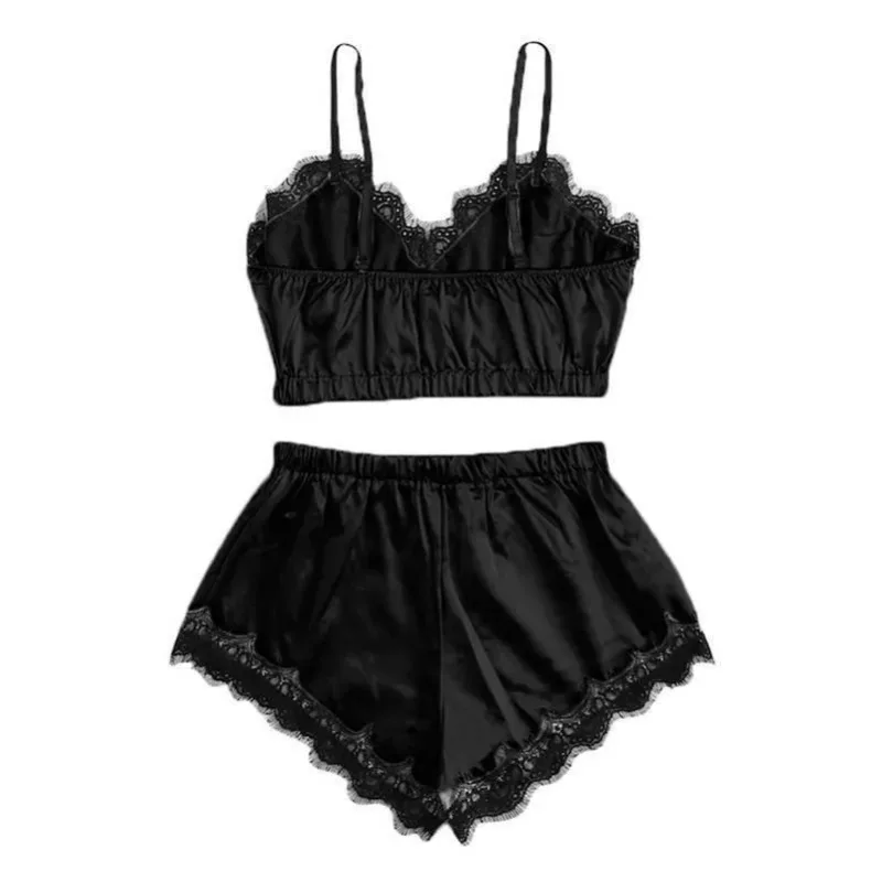 Sexy Mens Lace Lingerie Set Breathable Hollow Out Camisole With Thong Underwear Temptation Nightwear Exotic Costume Outfits — image 4
