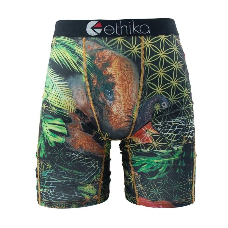 Hommes sous-vêtements boxeurs 1 pièces respirant maille entrejambe homme natation caleçon grande taille L-3XL hommes culottes hommes boxeurs slips 3256809683046815