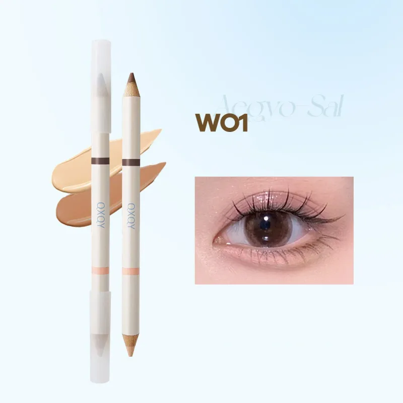 Double Tip Aegyosal Pencil Highlighter Matte Under Eye Tear Bag Liner Arrow Pen Eyeshadow Stick Korean Make Up Women Cosmetics — image 8