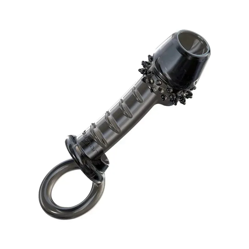 Super Soft Silicone Penis Ring Delay Ejaculation Ball Scrotum Stretcher Triple Cock Ring Cockring BDSM Sex Toys for Men — image 17