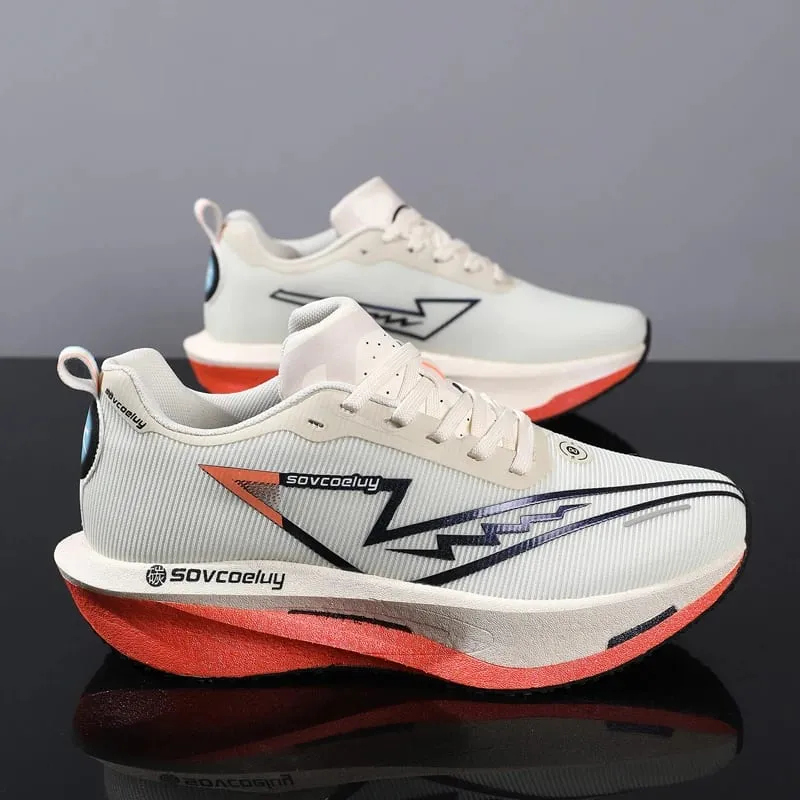 Running Shoes Carbon Board Sports Marathon Men Breathable Lightweight Women's Comfy Athletic Antiskid Sneakers Casual 2026 New