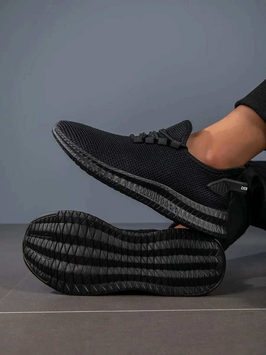 Men's Lightweight Breathable Running Shoes with Lace-Up Design Comfortable All-Day Versatile Fashionable Mesh Upper — image 5