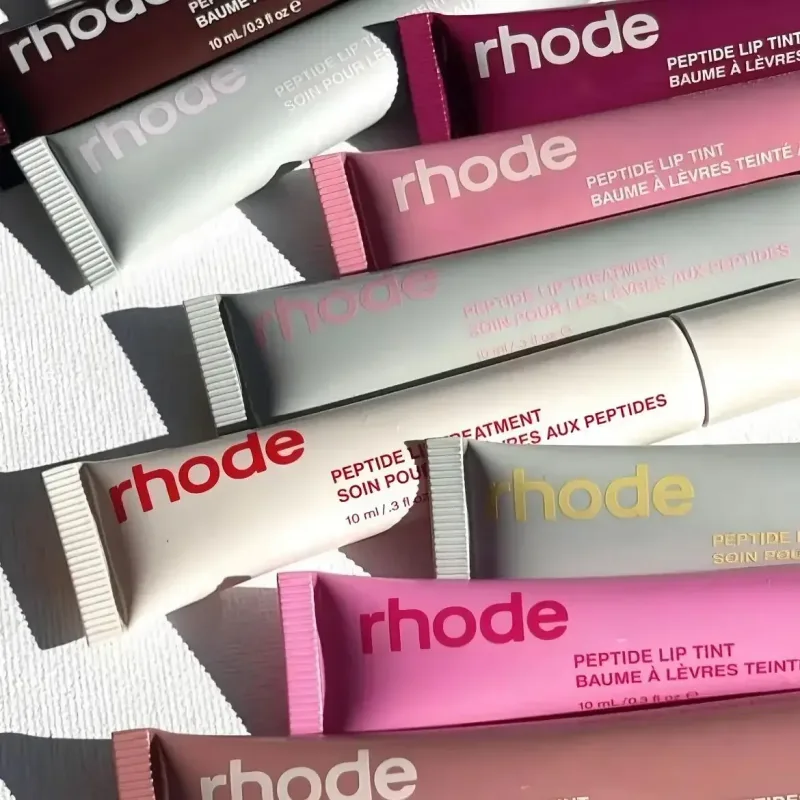 Rhode Skin Spring Lesk na rty Balzám na rty Vyhlazující linie rtěnky Trvalé vyživující ženy Každodenní péče Hydratační tvářenka pro dívky — image 4