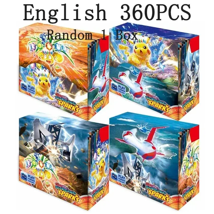 Pokémon PRISMATIC EVOLUTIONS SURGING SPARKS SCARLET&VIOLE 151 Booster Display Box Pokémon Booster Cards Játékkártyák — image 9