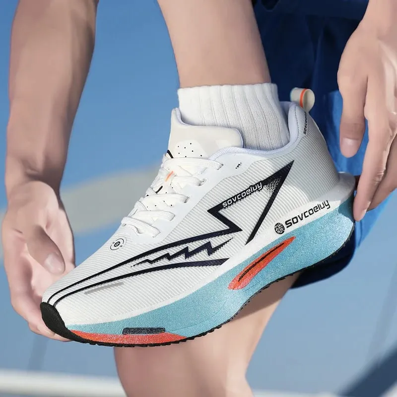 Running Shoes Carbon Board Sports Marathon Men Breathable Lightweight Women's Comfy Athletic Antiskid Sneakers Casual 2026 New