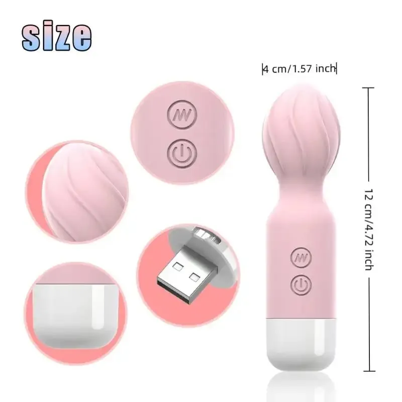 S-Powerful Magic-Wand AV Vibrator Female Clitoris Stimulator G Spot Massager Adult Goods Product Sex Toys For Women 18+