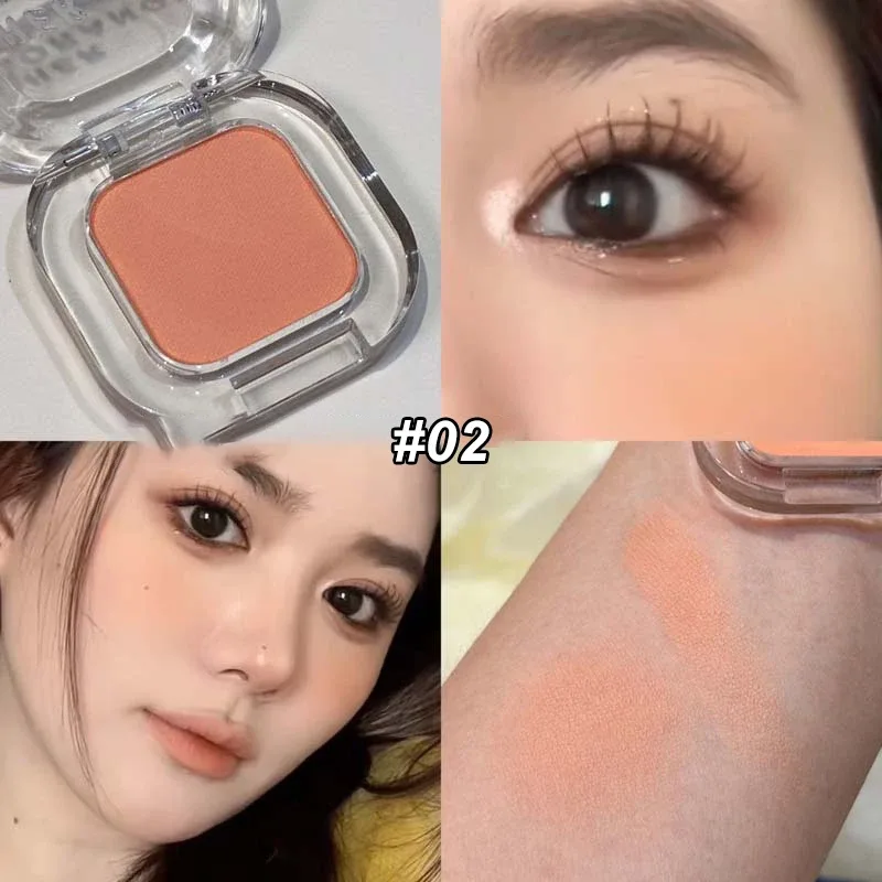 Red Brown Monochrome Eyeliner Eyeshadow Powder Palette Silky Matte Chocolate Lying Silkworm Eyeliner Waterproof Aegyo-sal Makeup — image 12