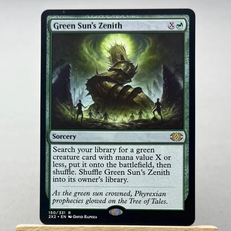 AFR 2X2 KHM HOLO9-002 Tcg Proxy Cards Smothering Tithe Bloom Tender City of Brass Damnation City of Brass City of Brass