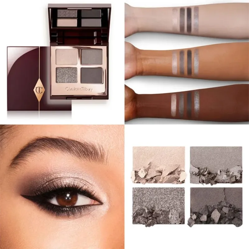 Charlotte Tilbury Hollywood Flawless Liquid Highlighter Moisturises Skin Luxury Palette Satin-matte Shimmer Metallic Finishes