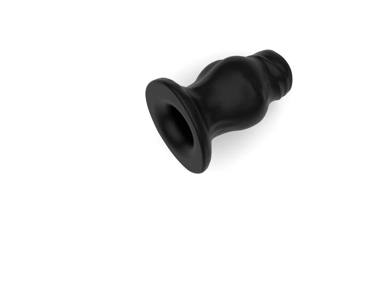 Morbido Silicone Hollow Anal Plug Tunnel Butt Plug Usura quotidiana Base svasata Clistere Dilatatore Anal Trainer Giocattolo del sesso per uomini Donne S/M/L