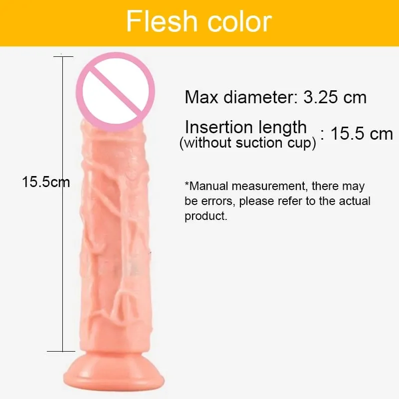 Transparent Big Dick 9 Sizes Realistic Jelly Dildo Women Gay Anal Sex Toys Soft Clitoris Vaginal Masturbators Penis Suction Cup