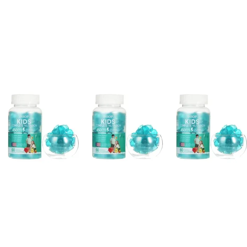Kids Complete Nutrition Gummies with Vitamin D3 Zinc and Iodine for Immune Support and Growth Support Daily 60 Gummies
