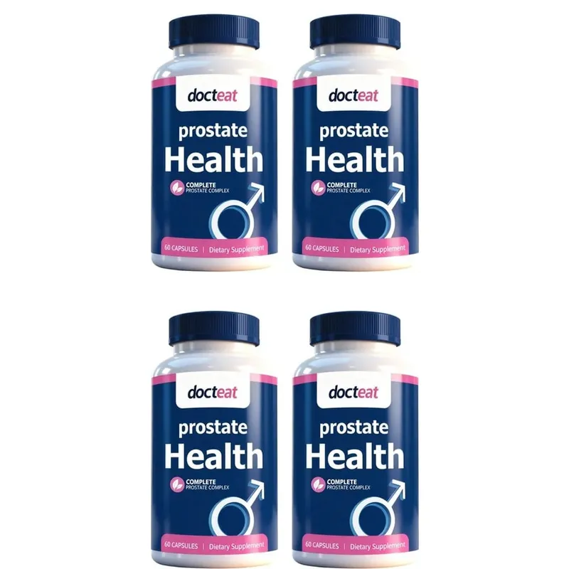 Docteat Prostate Health Capsules with Saw Palmetto Extract Pumpkin Seed Extract Stinging Nettle Root Extract 60 Capsules