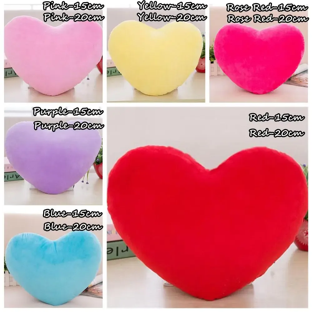 Hot Home Decorative Valentines Day Soft Pillow Heart Pillow Heart Shape Pillow