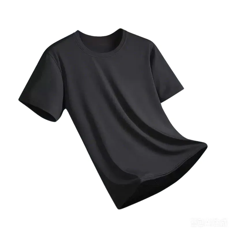 New Ice Silk Running Shirts Men Loose Short Sleeve Top Basketball Gym Sportswear For Male Fitness Workout Mesh Breathable Tee — image 10