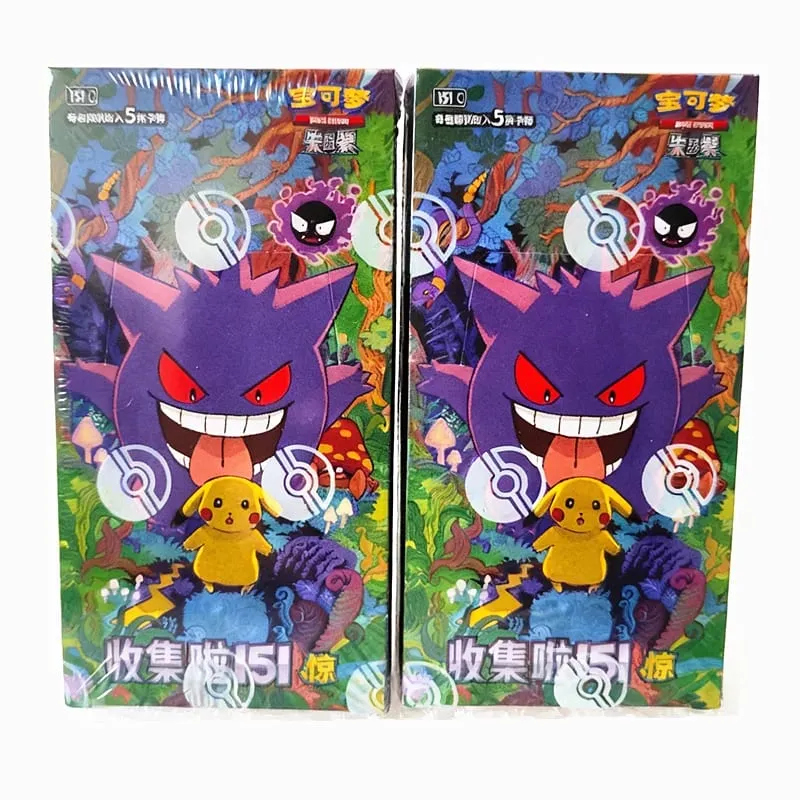 Pokémon Original Card 151 Series Vol.3 PTCG Official Genuine Supplement Package Animation Collection Card Table Game Toy Gift — image 1