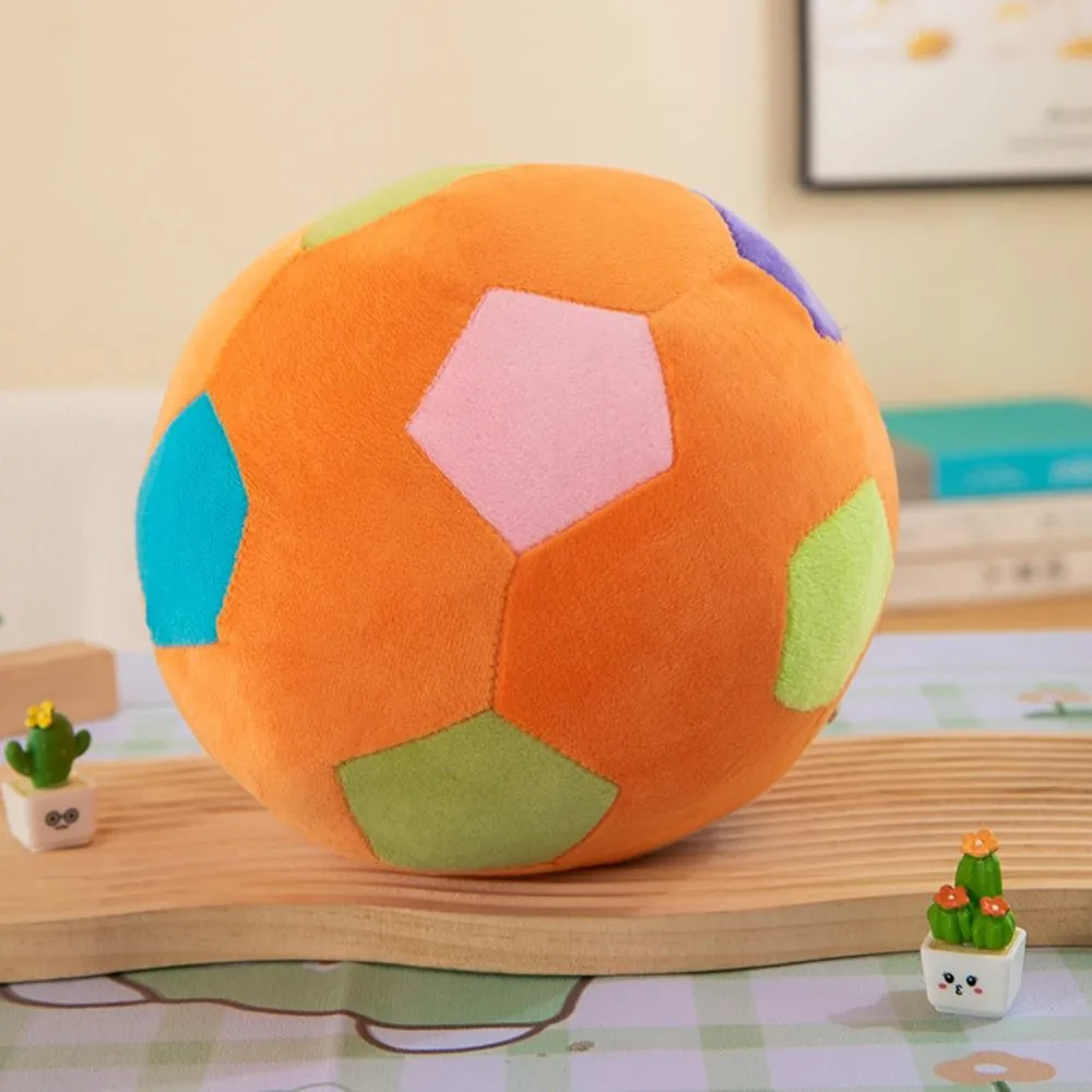 Creative Simulation Basketball High Quality Stuffed Sports Ball Stuffed 22cm Soft Football Pillow Girl Boy — image 2