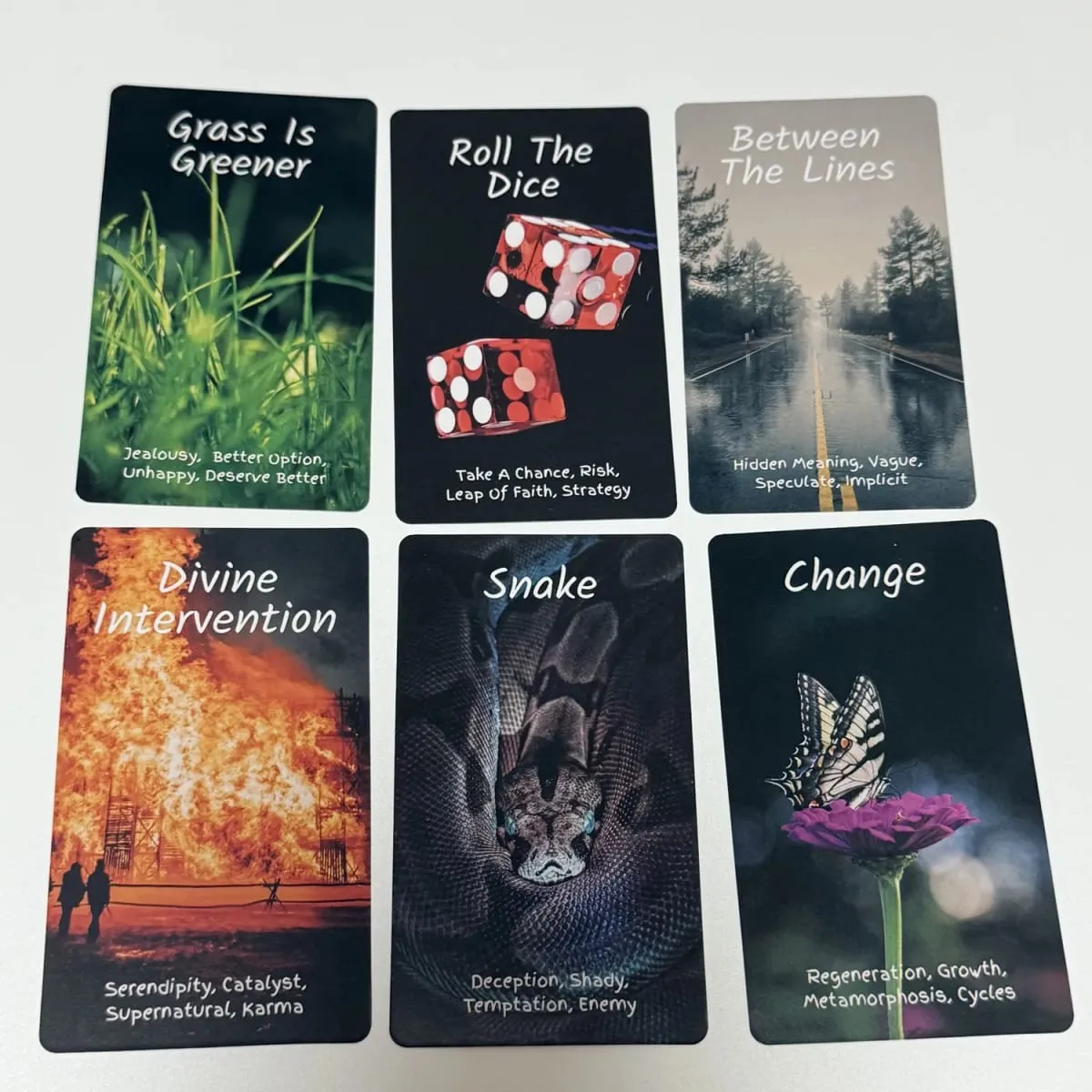 Newest Love oracle deck 54pcs English Twin Flame Messages Cards for Love Readings Soulmate for women girls — image 3