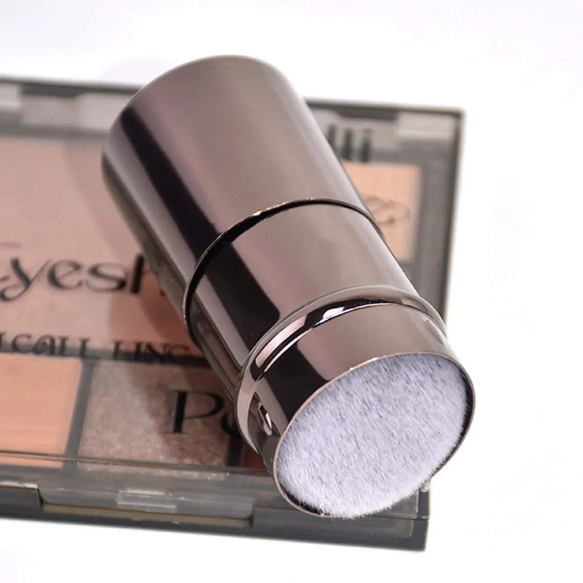 1pc Retractable Blush Brush Kabuki Foundation Brush Soft Fluffy Powder Contour Makeup Brushes Portable Makeup Tools