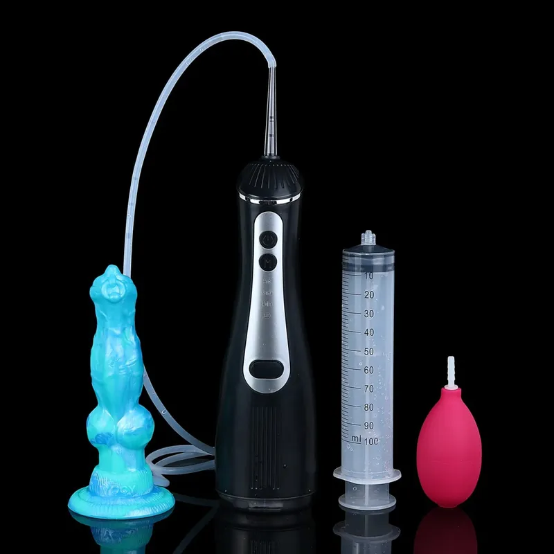 Silicone Electric Squirting Fantasy Dildos with Suction Cup Prostate Massager Ejaculating Penis Sex Toys For Women Men
