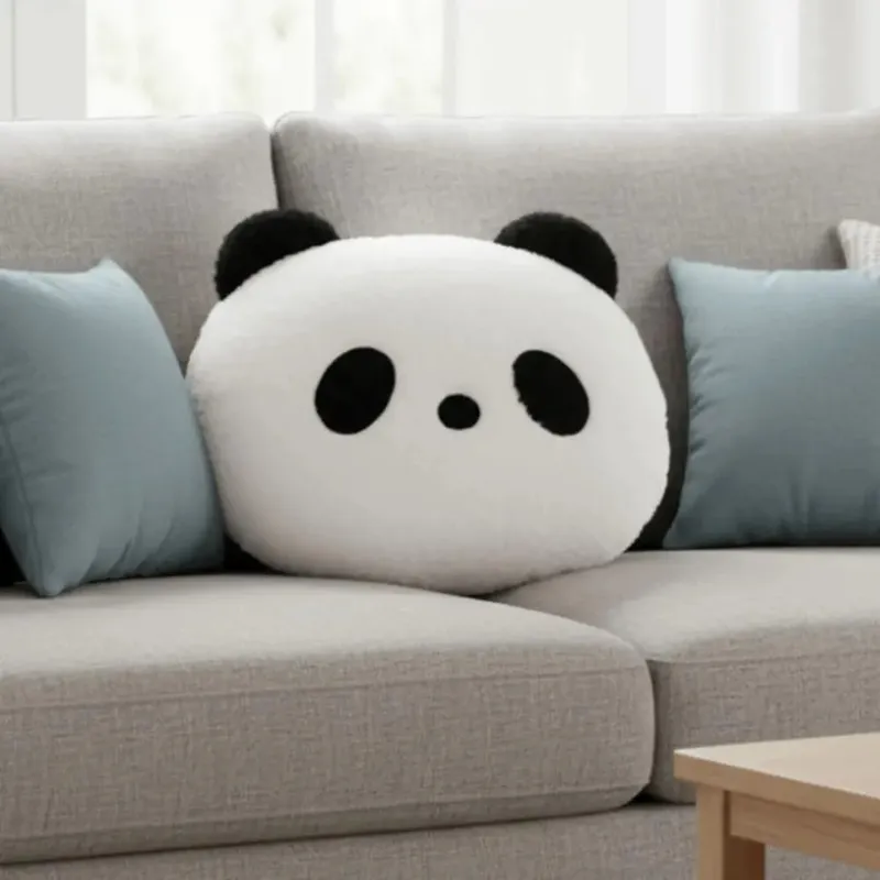 Stuffed Animal Plush Panda Cushion Home 