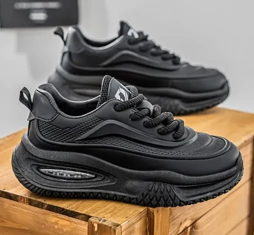 Frühling Sommer Männer Turnschuhe Plattform Casual Schuhe Retro Chunky Dad Schuhe Streetwear Lace Up Wandern Männliche Laufschuhe