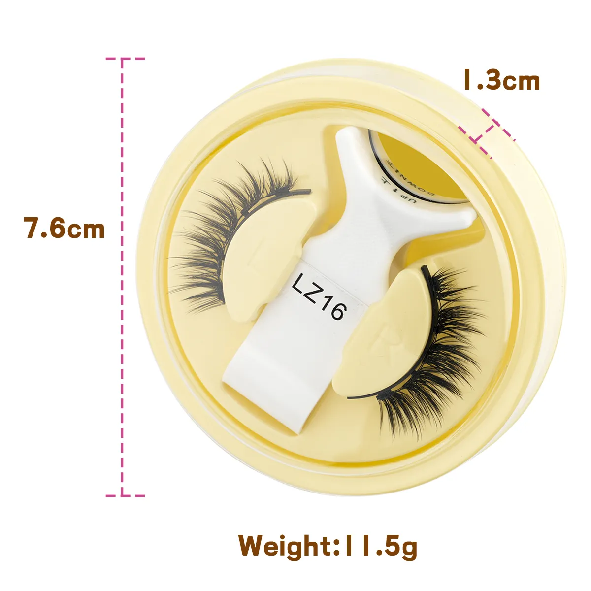 1 Pair New Magnetic Eyelashes Set With Tweezers Makeup Natural Light Eyelash Extension Tools Reusable False Eye Lashes
