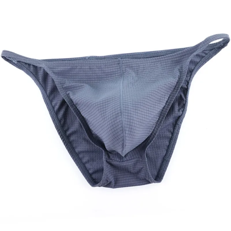 Männer Bikini-Slip Sexy Unterwäsche Homosexuell Höschen Komfortable Penis Pouch Slip Hombre Cuecas Männlichen Unterhose Nylon Mesh QuickDryHT116