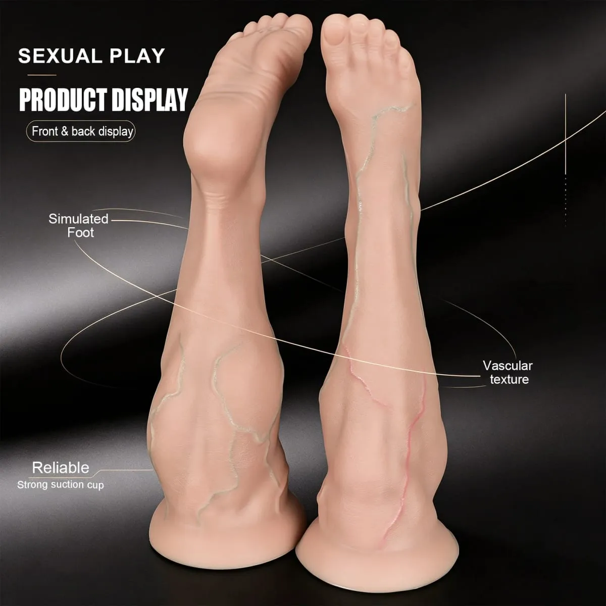 Huge Foot Fist Anal Plug Dildo BDSM Anal Plug Butt Plug Dilator Expander Huge Butt Anal Training Adult Sex Toy For Women Men 1