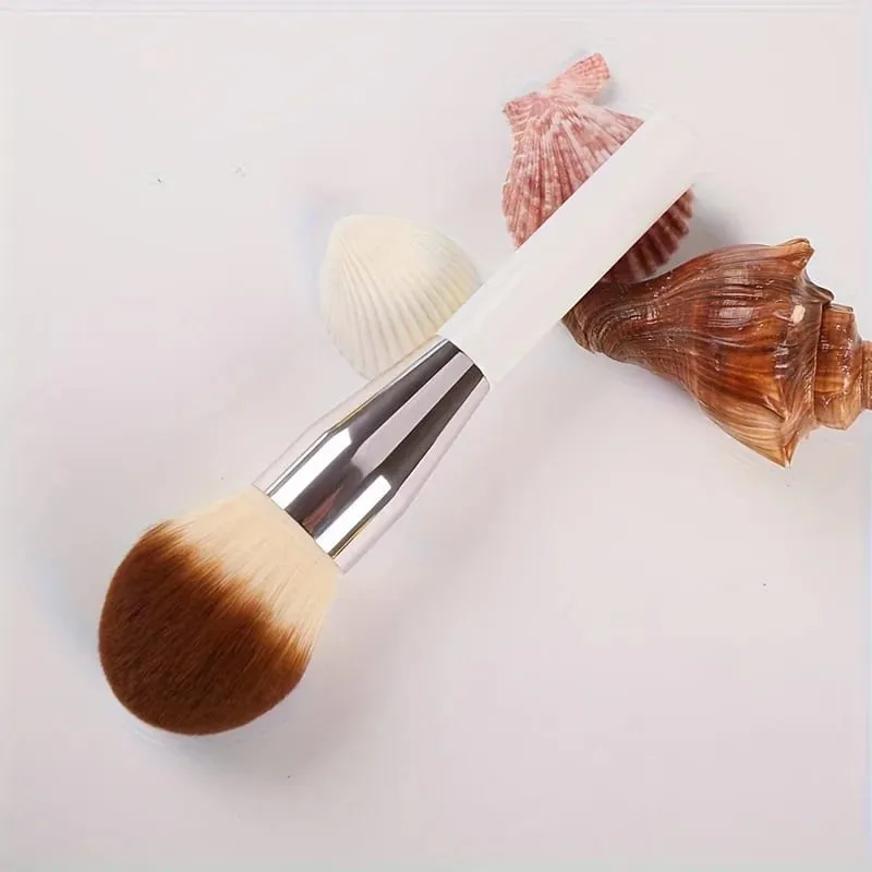 Big Size Powder Makeup Brushes Quick Powder Contour White Handle Synthetic Hair Make Up Brush Beauty Tools Cosmetics